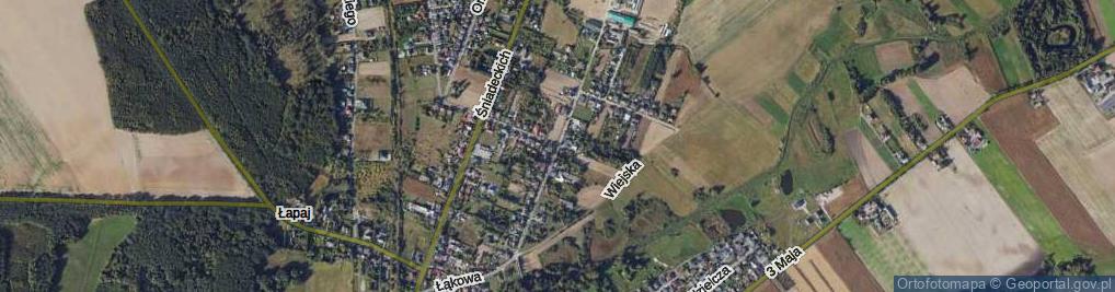 Zdjęcie satelitarne Łąkowa ul.